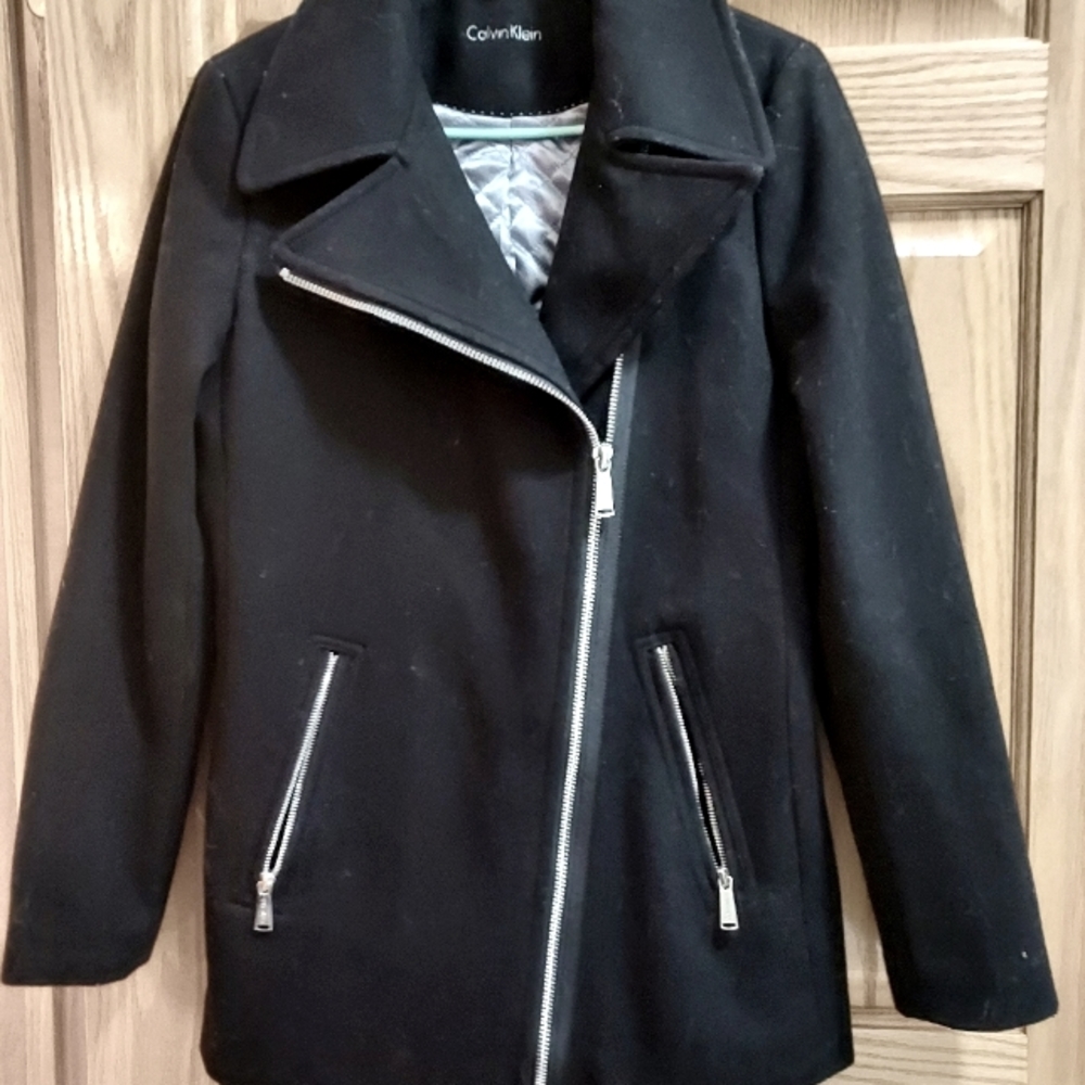 Calvin Klein Wool Blend Coat